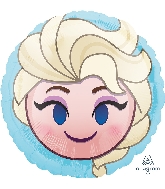 18" Frozen Elsa Emoji Balloon