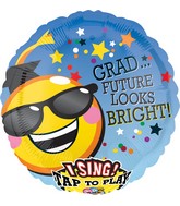 28" Singing Balloon Gotta Wear Shades Grad Balloon