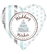 18" Wedding Wishes Balloon