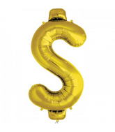 34" Dollar Sign - Gold