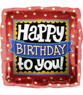 18" Happy Birthday To You