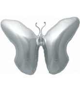 31" Silver Butterfly