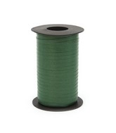 3/16" Poly Curling Ribbed Ribbon Spruce