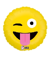 18" MAX Float Balloon Emoji Wacky