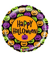 21" Mighty Bright Balloon Mighty Pumpkin Halloween