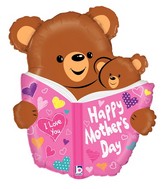 28" Foil Shape Balloon Mother's Day Book