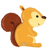 36" Foil Shape Balloon Woodland Squirrel