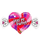 37" Mighty Bright Shape Packaged Mighty Sweet Candy Balloon