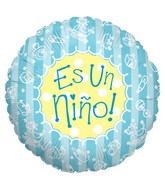18" Es Un nino Spanish Balloon