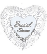 17" Bridal Shower Pearls Wishes Packaged