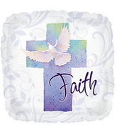 20" Faith Q-Bloon Balloon