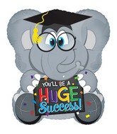 21" Huge Success Grad Elephant Balloon