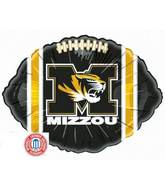 18" Collegiate Football Missouri, Columbia - Tiger Balloon