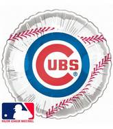 9"  Airfill Baseball Chicago Cubs