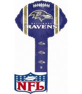 Air Filled NFL Football Hammer Balloon Baltimore Ravens