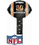 Air Filled NFL Football Hammer Balloon Cincinnati Bengals