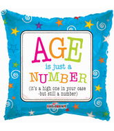 18" Age is Just A Number Balloon