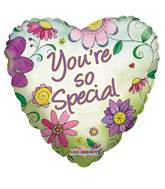18" You're So Special Flowers Balloon