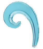 14" Airfill Only Kurly Wave Light Blue
