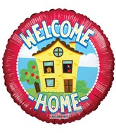 18" Welcome Home House Balloon