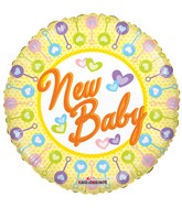 18" New Baby Balloon