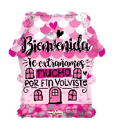 18" Bienvenida Casa Shape Balloon (Spanish)