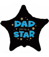 18" Dad You´Re A Star Balloon