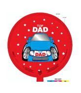 18" Top Dad Blue Car