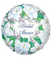 9" Airfill Only Magnolia Bridal Shower Balloon