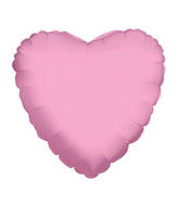 4" Heart Pink Brand Convergram Balloon