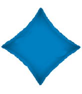21" Solid Diamond Royal Blue Brand Convergram Balloon