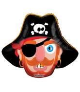 14" Airfill Only Pirate Mini Shape Balloon
