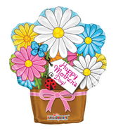 18" Mother's Day Flowerpot Shape