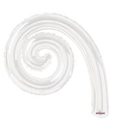 14" Airfill Only Kurly Spiral White Gellibean