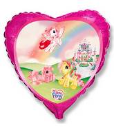 18" My Little Pony Castle Foil Balloon