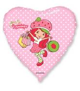 18" Strawberry Shortcake Shopping Foil Balloon