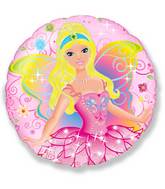 18" Fairy Pink Mylar Balloon