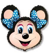 27" Lolly Mouse Black