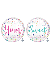 18" Sweets & Treats Foil Balloon Yum