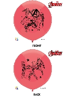 17" Avengers Latex Balloons 3 Count