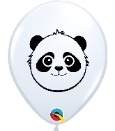5" Panda Bear Latex Balloons 100 Count