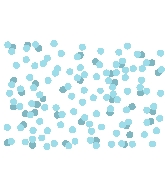 Tissue Paper Confetti Dots Baby Blue