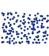 Tissue Paper Confetti Dots Royal Blue