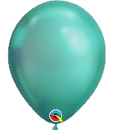 11" Chrome Green 25 Count Qualatex Latex Balloons