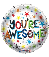 18" You're Awesome Foil Balloon