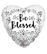 18" Be Blessed Foil Balloon