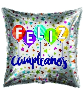 18" Feliz Cumple Balloon Foil Balloon (Spanish)