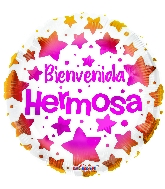 18" Bienvenida Hermosa Foil Balloon (Spanish)