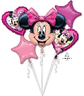 Minnie Happy Helpers Bouquet Foil Balloon