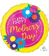 21" Vibrant Mother's Day ColorBlast XL Foil Balloon